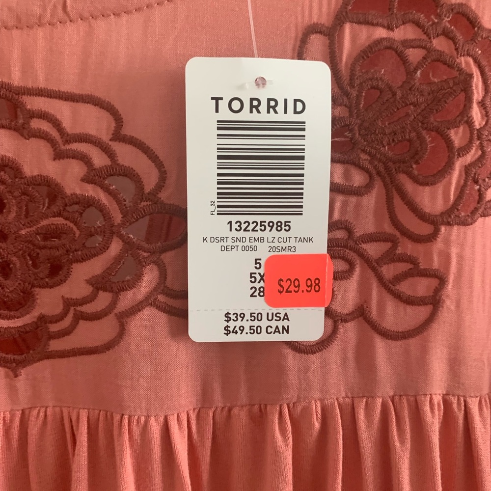 Torrid tank